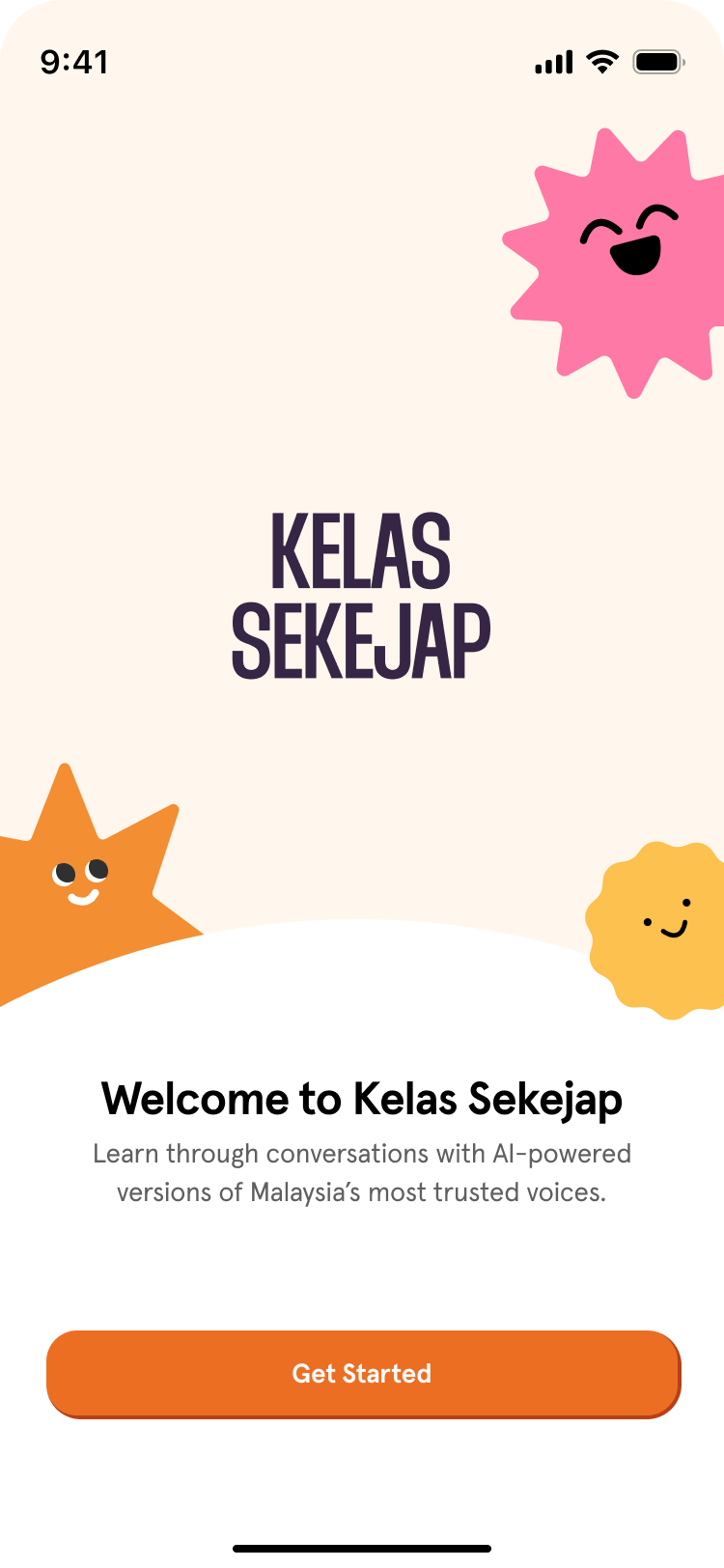 App screenshot showing weekly challenges